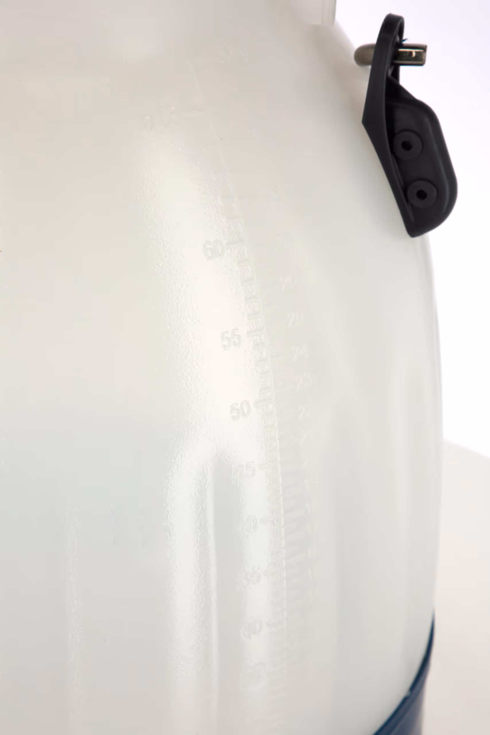 Seau à lait semi-transparent bleu, 30L