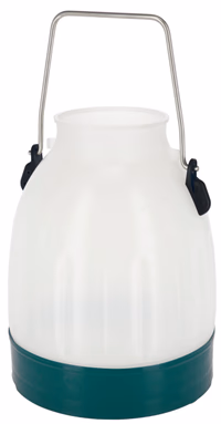 Seau à lait semi-transparent vert, 30L