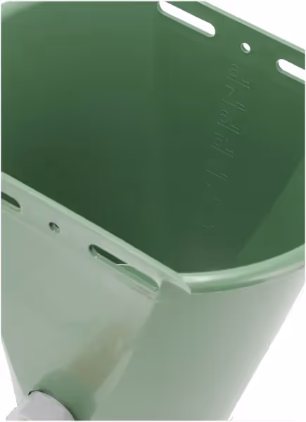 Seau à veau plastique 8L vert