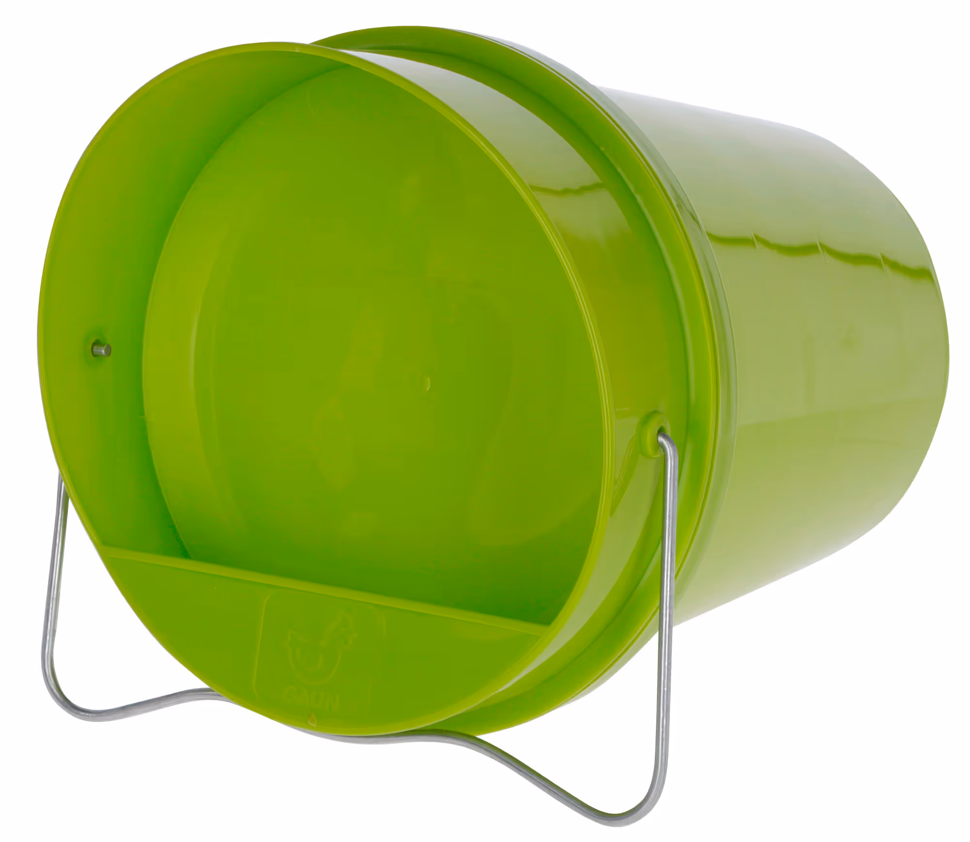 Seau-abreuvoir volaille vert clair, 6L