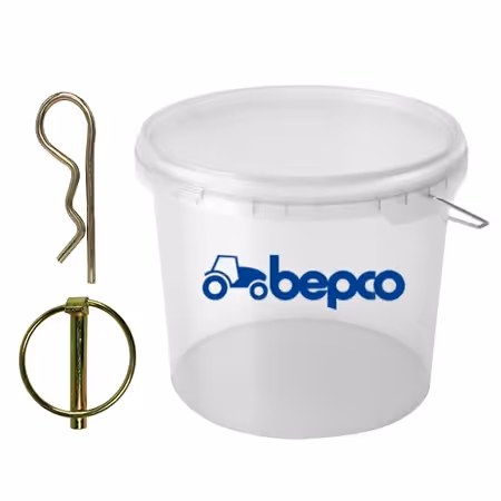 Seau de goupille clips & beta 50 pièces