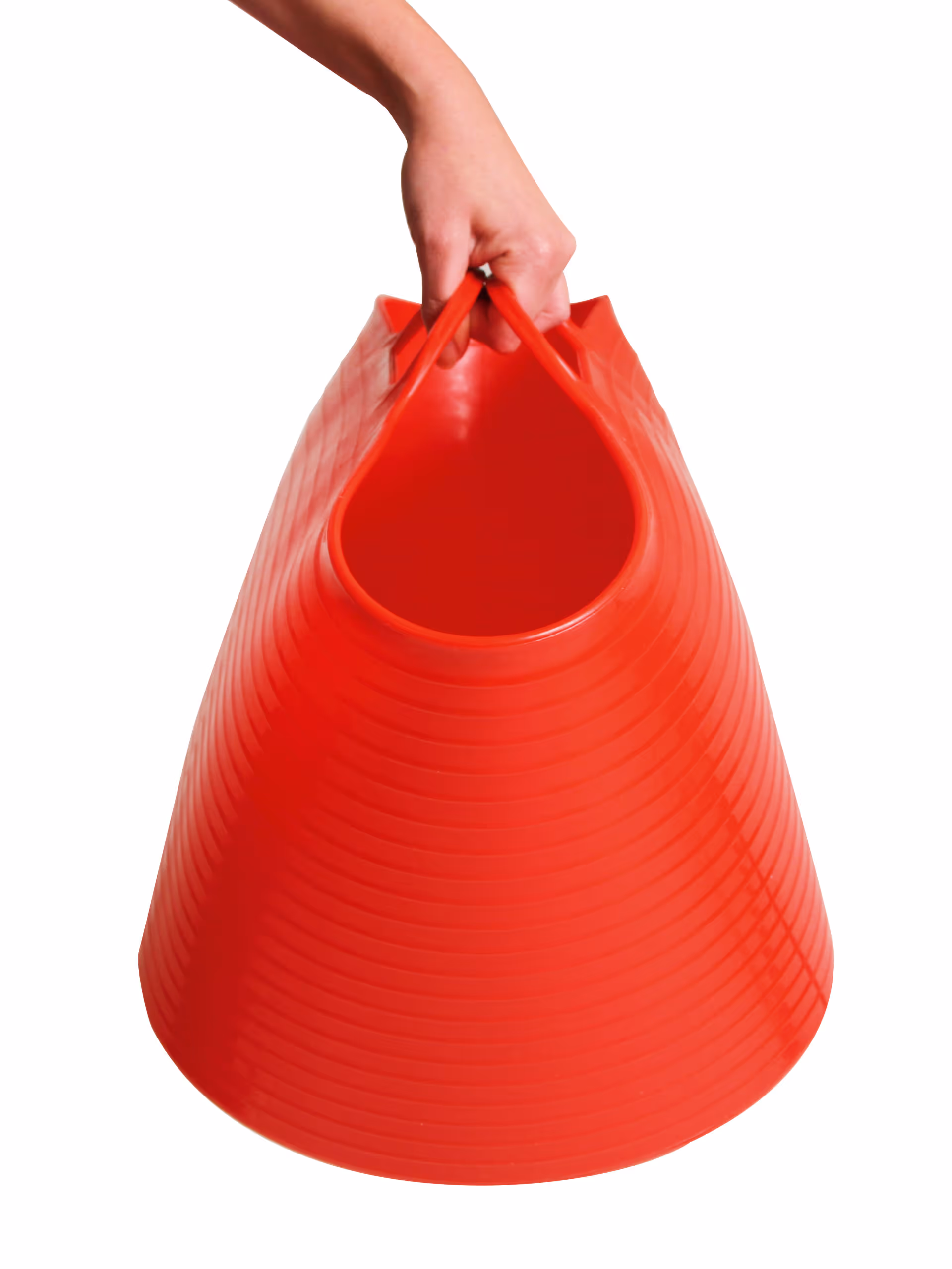 Seau flexible FlexBag rouge, 42L