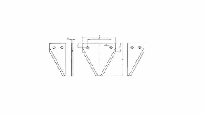 Couteau faucheuse 803GEZ Adaptable