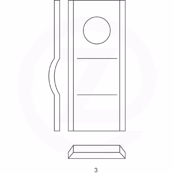 Couteau faucheuse Kverneland KT4189900001 Origine