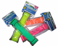 Securit' Lait | Bracelet securit'lait oran fluo [x6]