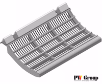 Segment du contre batteur pour moissonneuse 0007775800 - Claas