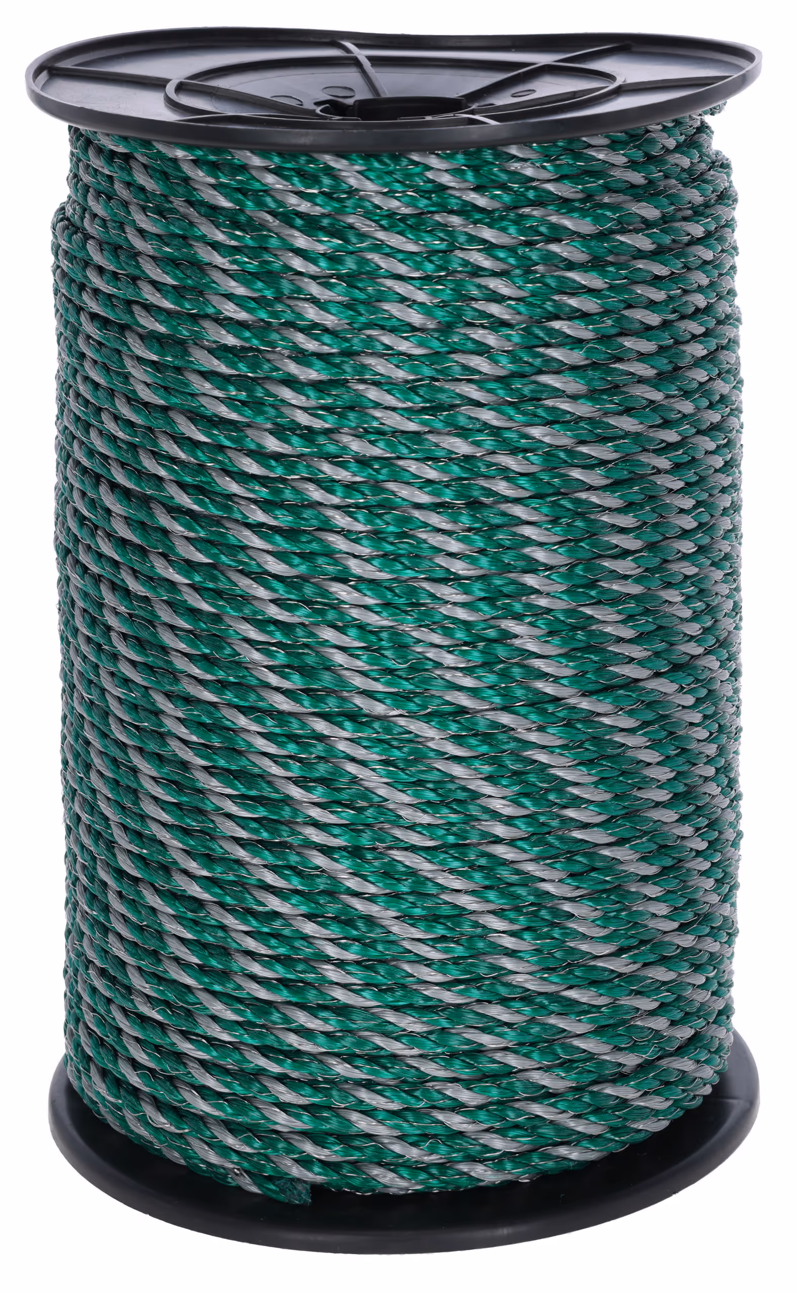 Seil EconomyLine, 200m, 6mm grün/grau, 6x0,2mm SSW, Recy.