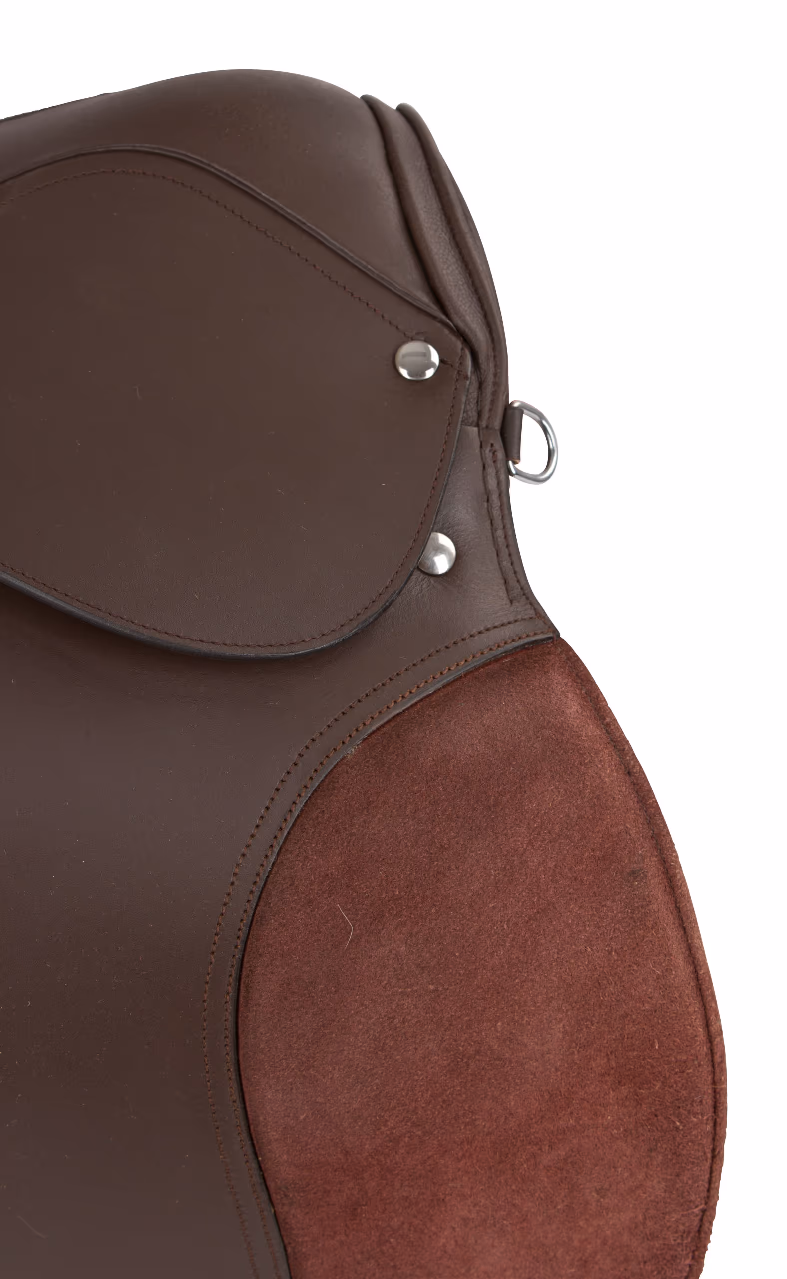 Selle mixte équipée haflinger brune, 17,5''