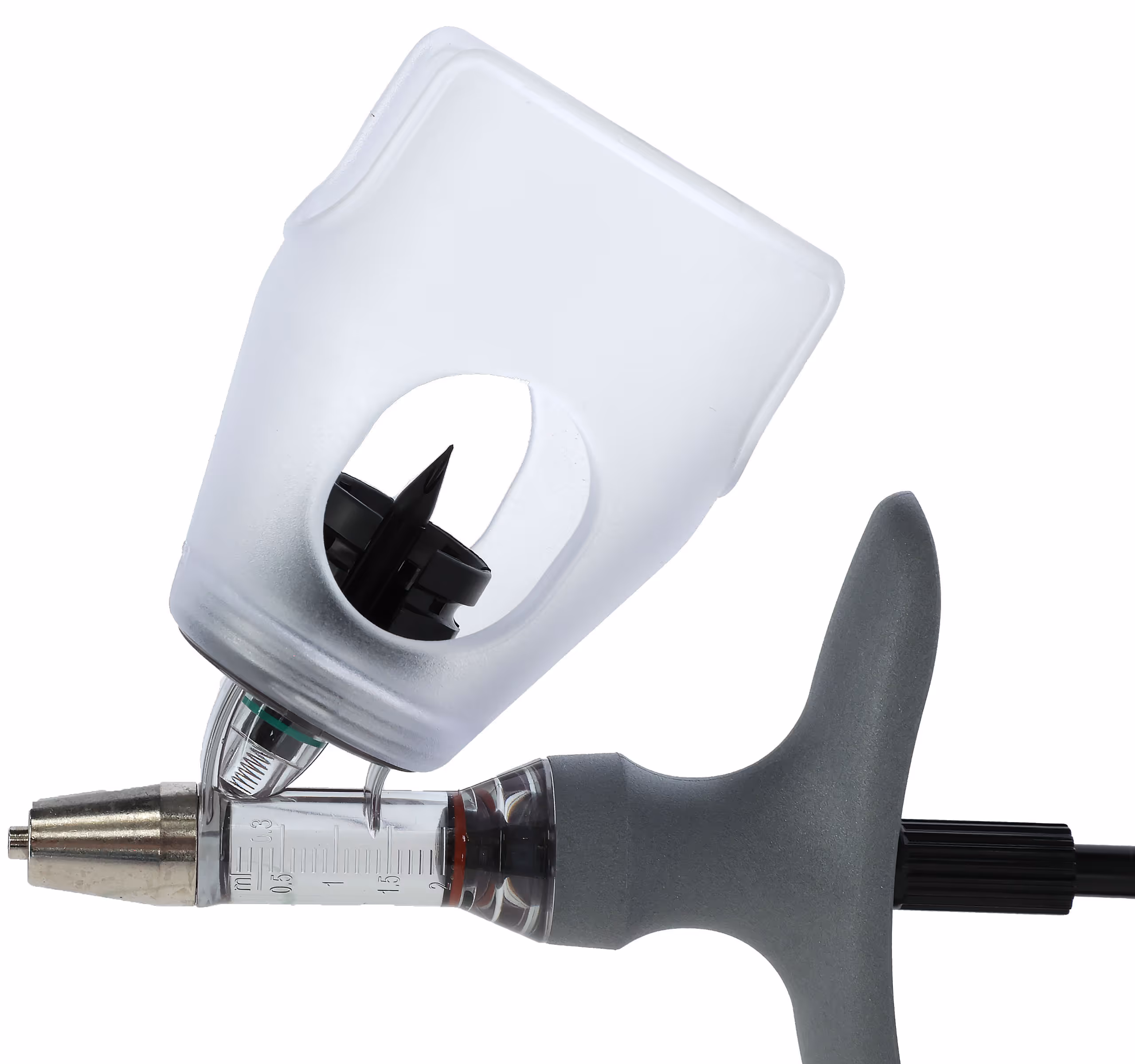 Seringue Eco-Matic 2ml LL avec porte flacon 50 ou 100ml