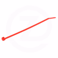 Serre-câble 3,6x140 mm rouge