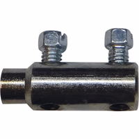 Serre cable cylindre double serrage ø 3,5 mm sachet de 10