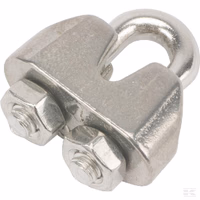Serre-câble en acier 4 mm inox-A4