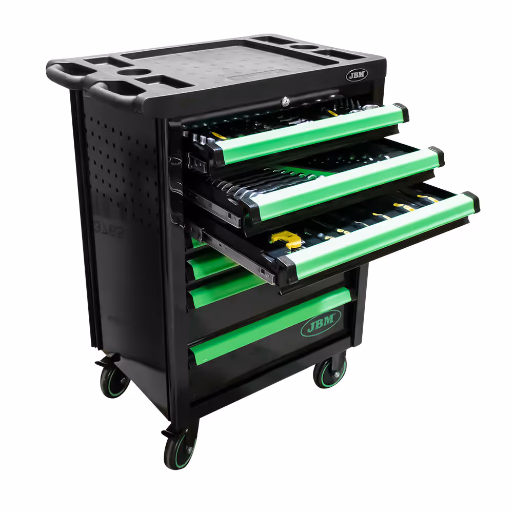 Servante d'outils 7 tiroirs - verd