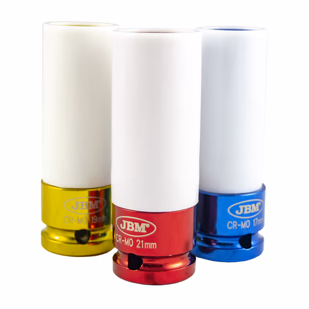 Set de 3 douilles d'impact pour extraction de roues 1/2"