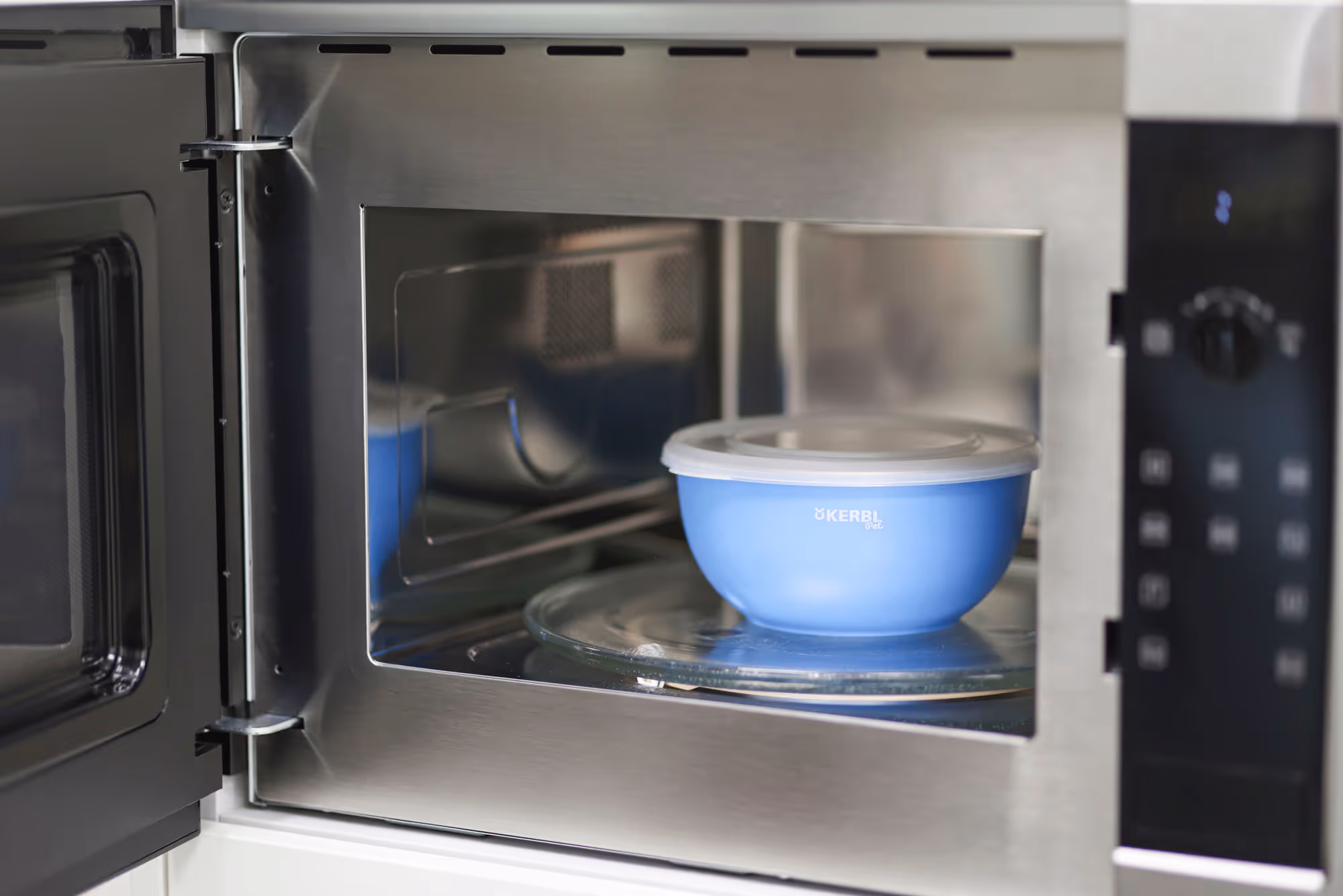 Set de 3 gamelles refermables bleu, 550ml/900ml/1200ml