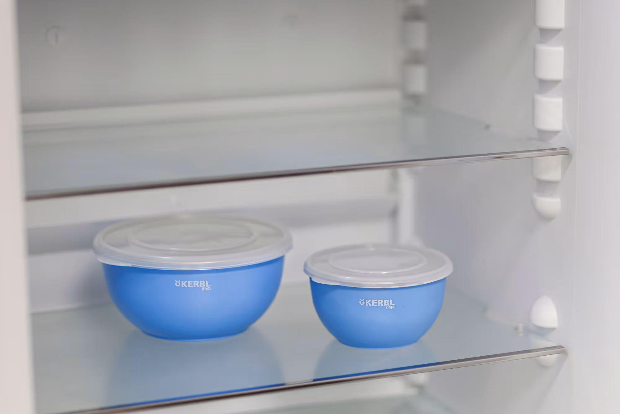 Set de 3 gamelles refermables bleu, 550ml/900ml/1200ml