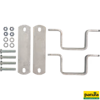 Set de montage pour 1 brosse de grattage Multifix sur poteau 90 x 90 mm