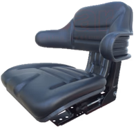 Siege tracteur suspension mécanique ECO104 - Universel