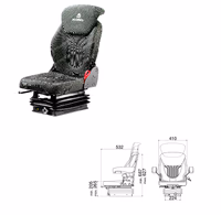 Siege tracteur grammer standard - Universel
