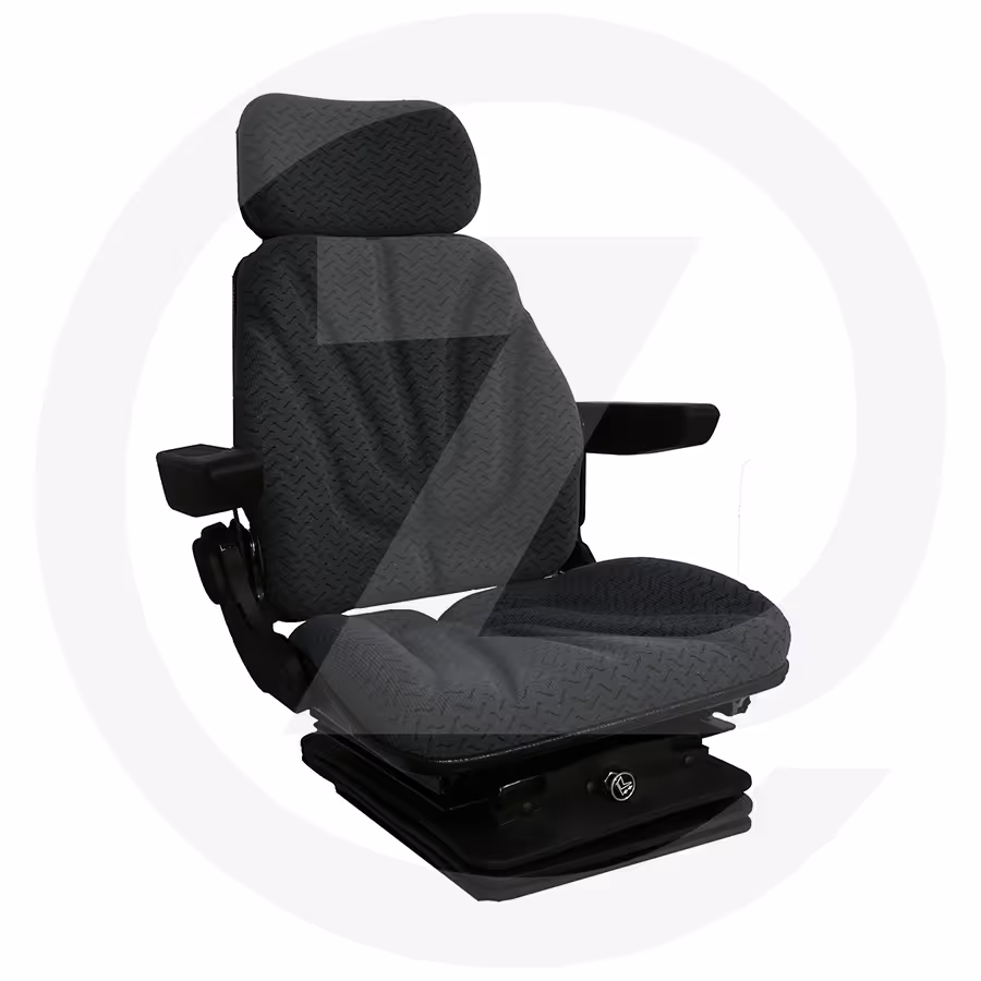 Siege pneumatique 12v noir