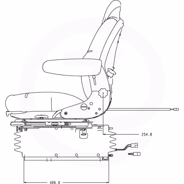Siege tracteur pneumatique - Sears