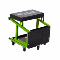 Siege roulant et escabeau