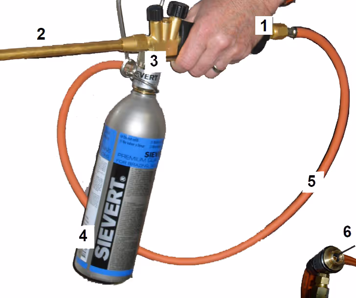 Sievert | Cartouche gaz 750 ml415g propane