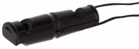 Sifflet 2 tons noir, 6,5cm