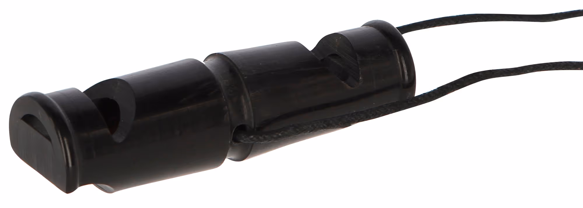 Sifflet 2 tons noir, 6,5cm