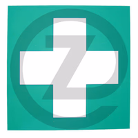 Signal premiers secours - feuille en PVC, autocollante