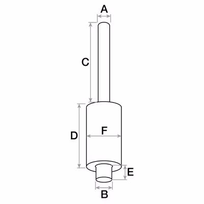 Silencieux d'échappement Deutz 04338623