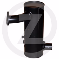 Silencieux d'echappement ø int. 58 - l. 430 mm