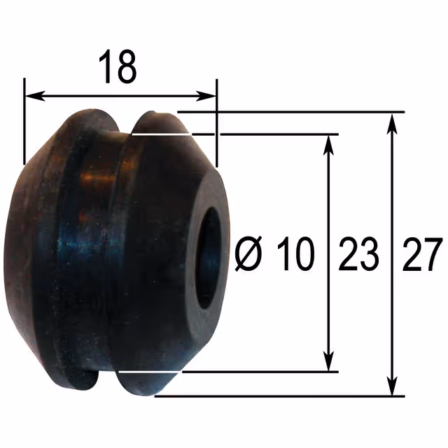 Silentbloc pour dolmar 100, 102, 330, 340, 401, 410