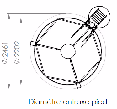 Silo a grain axial monobloc Origine