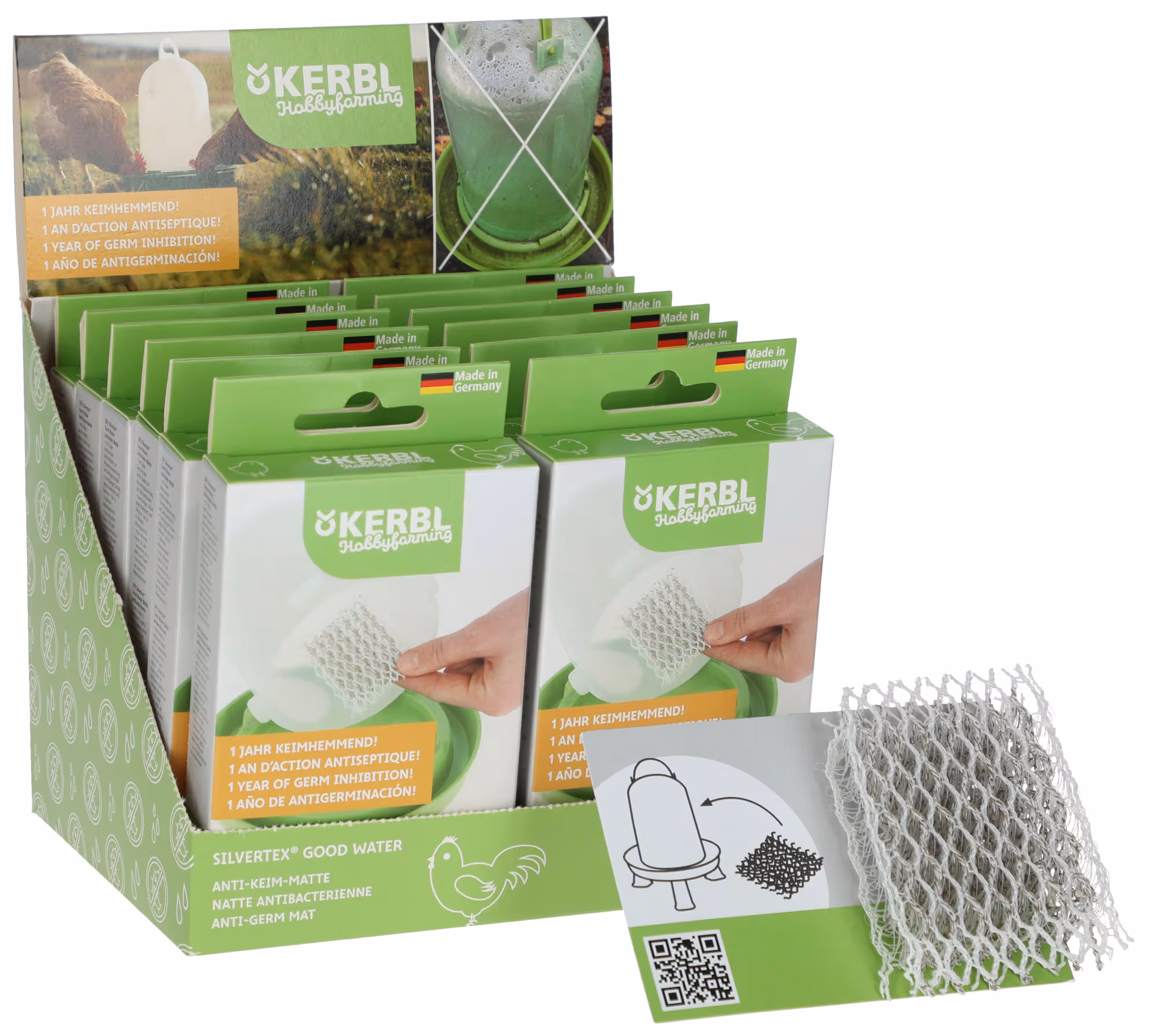 silvertex® natte antibact. 12 x réf. 73150 en présentoir