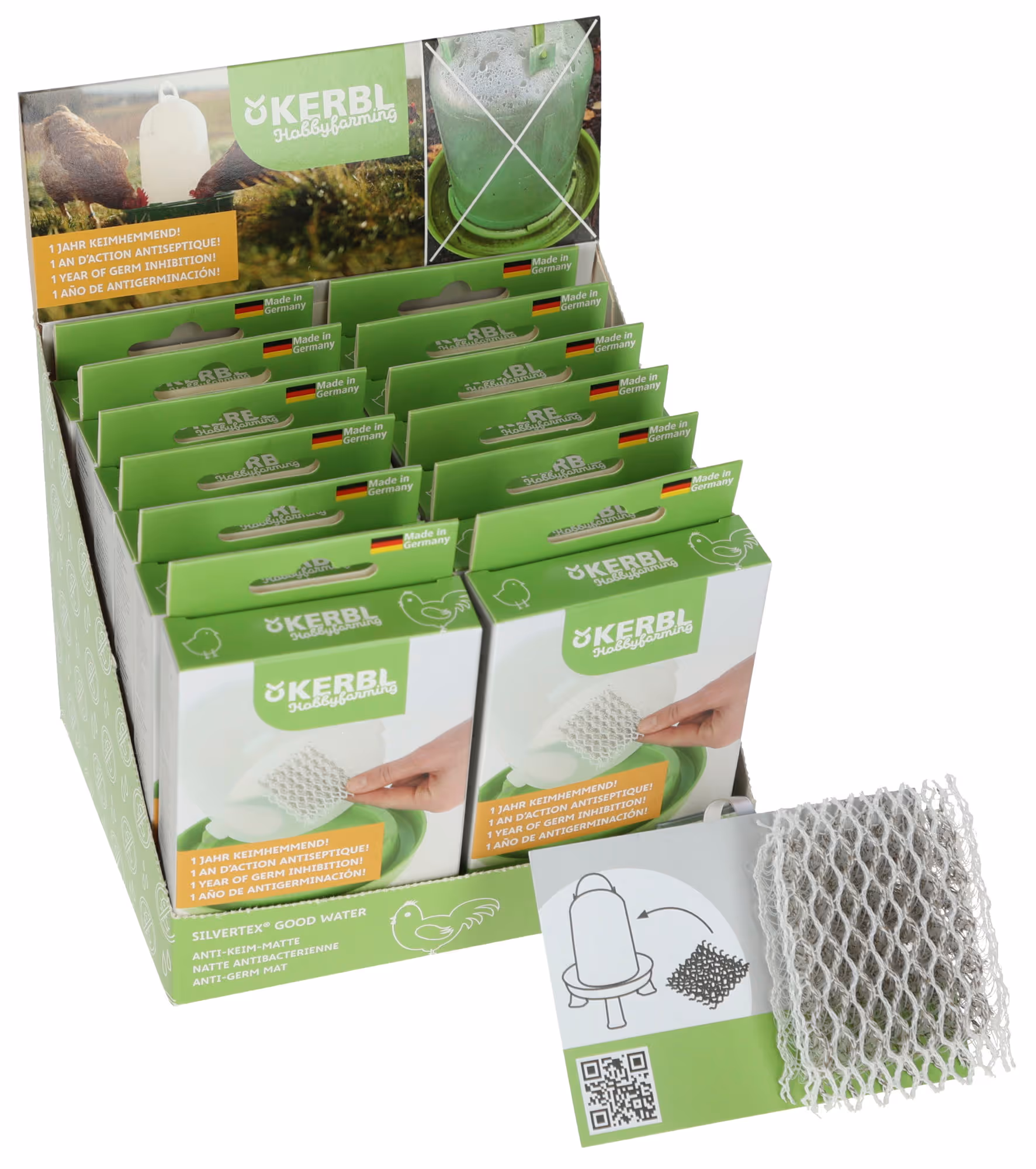 silvertex® natte antibact. 12 x réf. 73150 en présentoir