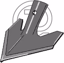 Soc patte d'oie cultivateur 180mm Adaptable