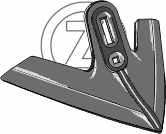 Soc patte d'oie cultivateur Köckerling Adaptable