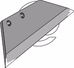 Soc charrue Agrolux - 85382 - Gauche - Adaptable