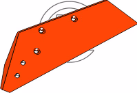 Soc charrue Niemeyer - 200829 - Gauche - Adaptable