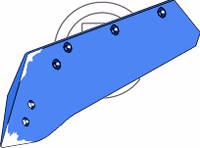 Soc charrue Rabe - 27512202 - Gauche - Adaptable