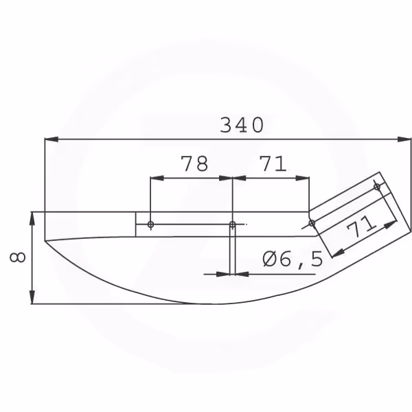 Soc pour semoir Accord AC817799 Origine