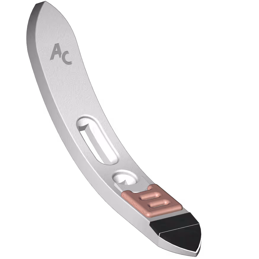 Soc chisel Agricarb 360x50x20mm Carbure