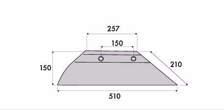 Soc charrue Overum - 85382 1658538209 - 16 " - Gauche - Origine