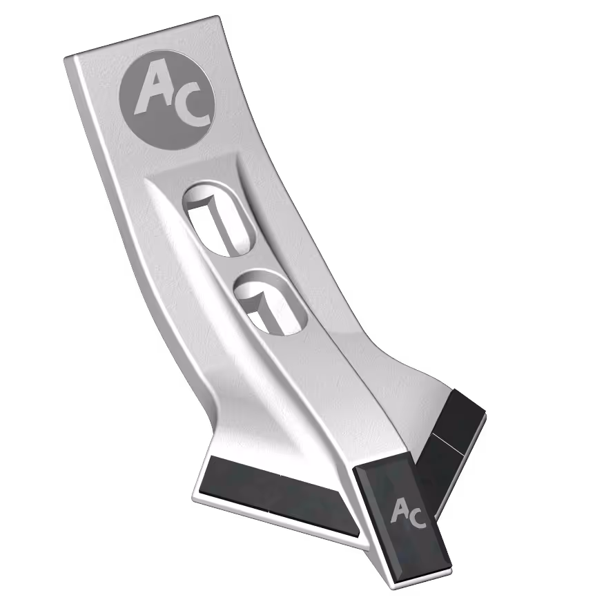 Soc chisel Universel 330x80mm Agricarb Carbure