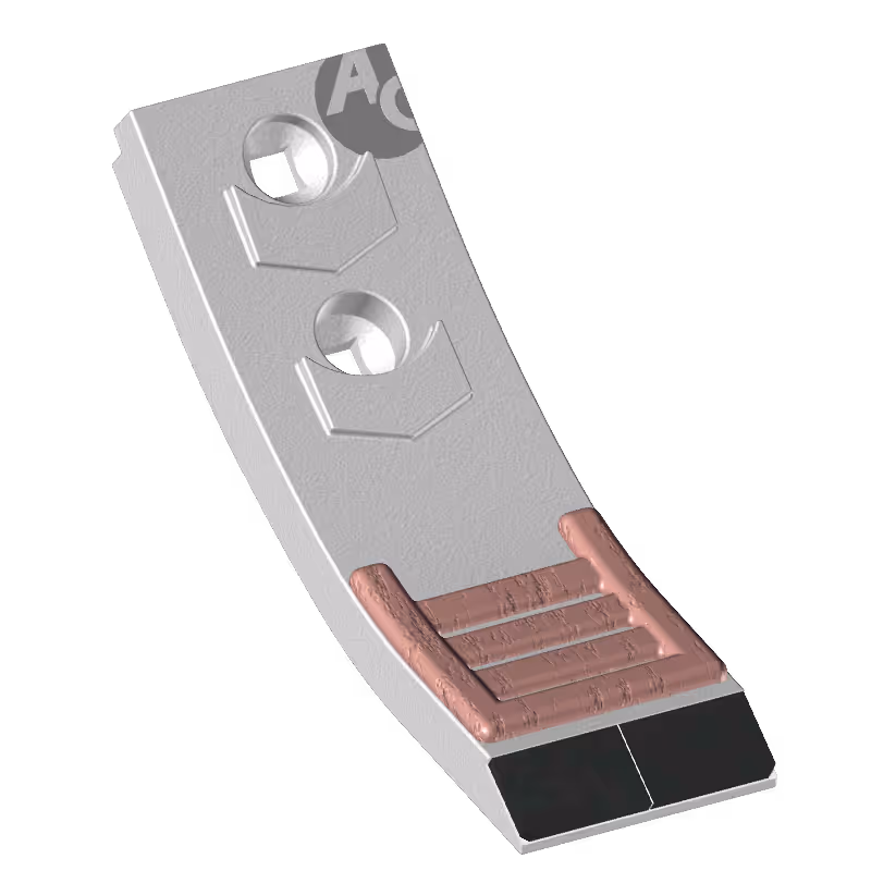 Soc dechaumeur Horsch Terrano 260x80x20mm 34060850 Carbure