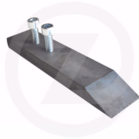 Soc de decompacteur avec boulonnerie 345 x 80 x 30 ea55 ø18mm