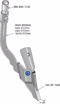 Soc pour semoir échange rapide Adaptable