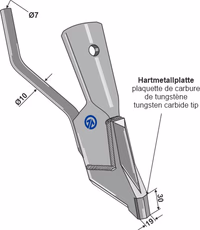 Soc de semoir à échange rapide