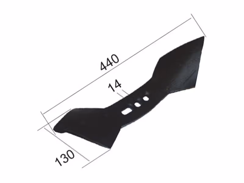 Soc double coeur 440x135x20mm Entre-axe 45/75mm